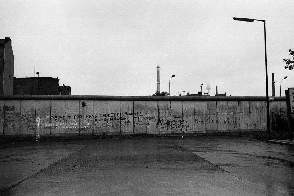 Berlin Mauer, 1981 | © Hildegard Ochse