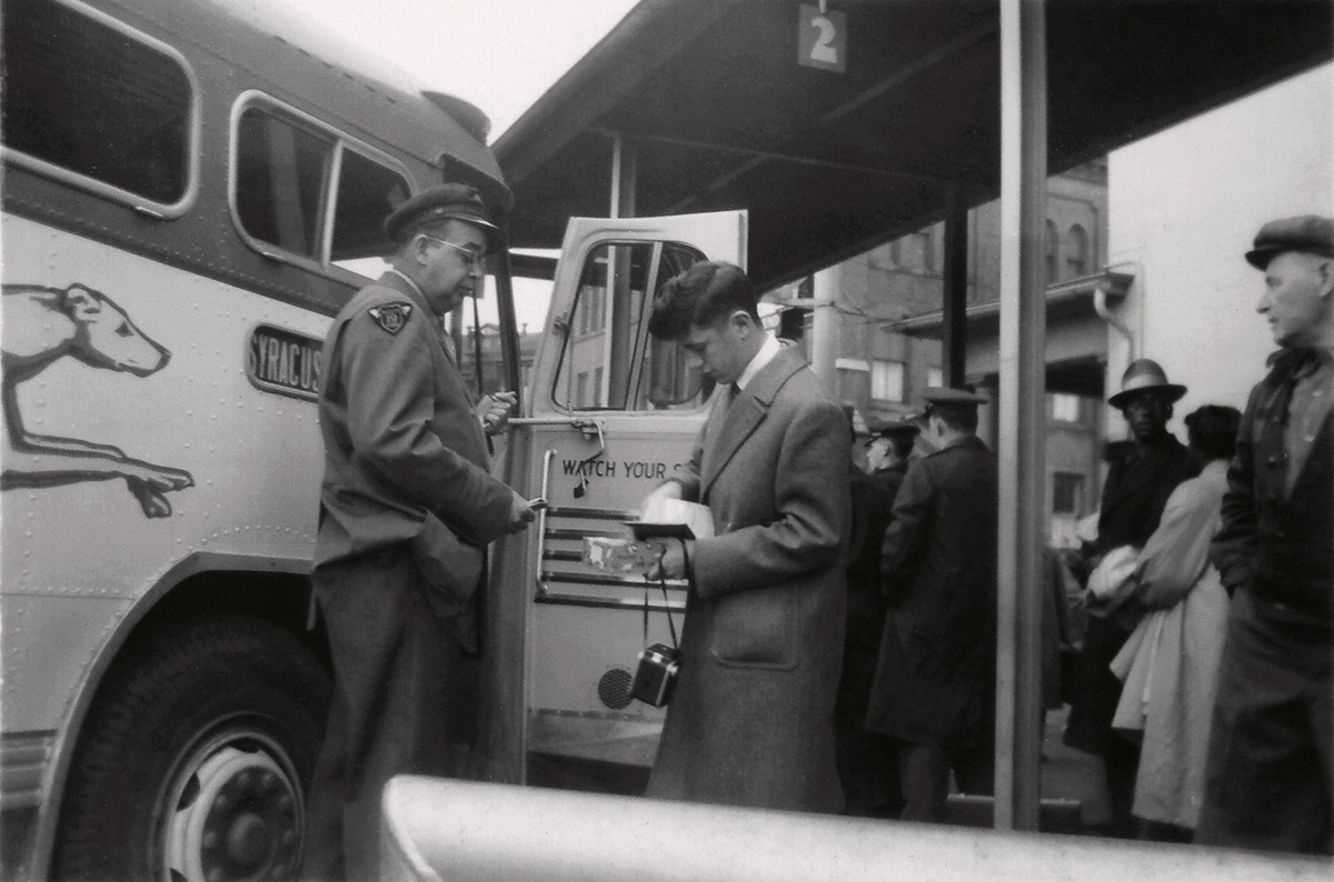 Bus Station, USA | © Hildegard Ochse, 1953