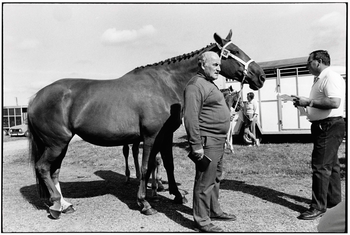 Pferdehändler in der Normandie | © Hildegard Ochse, 1991