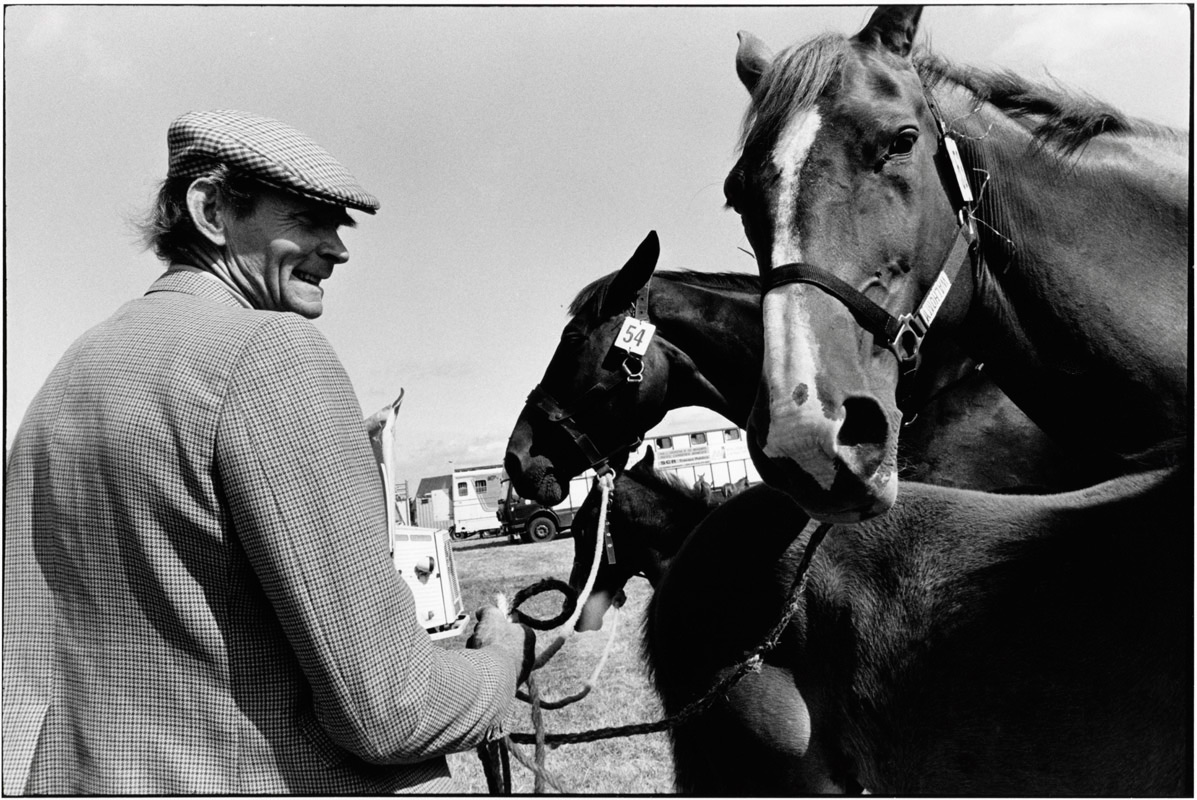 Pferdehändler in Lessay, Normandie, 1991 | © Hildegard Ochse
