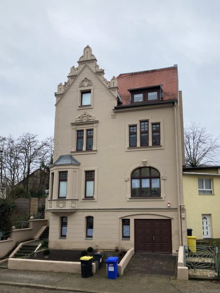Das ehm. Wohnhaus der Familie Krusemeyer in der Mozartstr. 5, Aufnhame von 2024